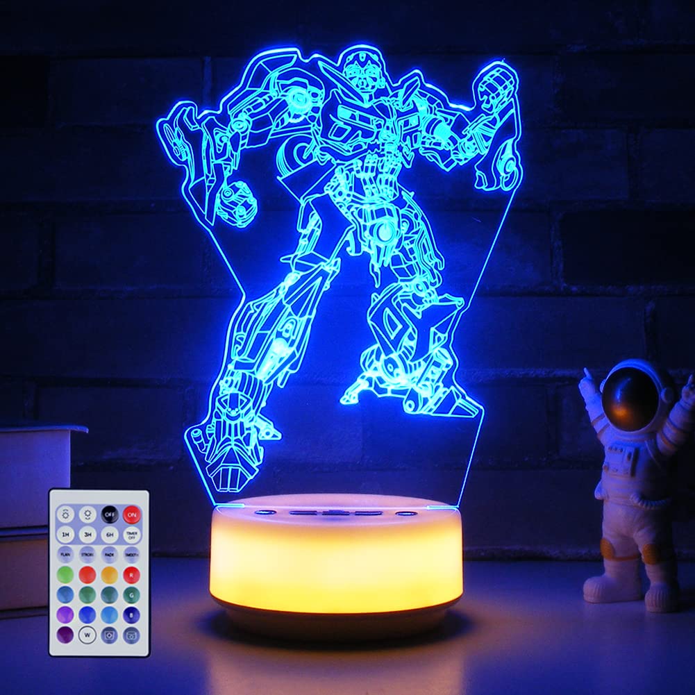 SHINECLOUD Robot Night Light Atmosphere LED Table Light Creative